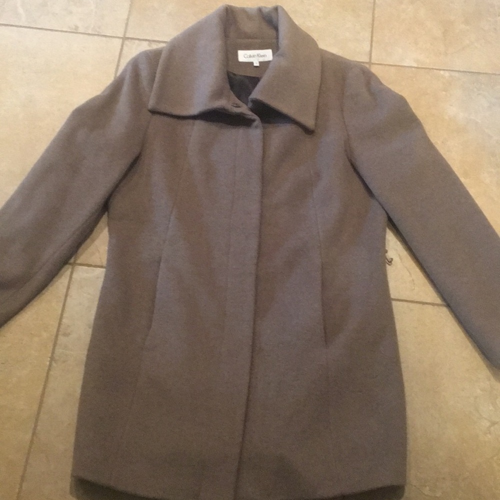 Wool coat. Calvin Klein